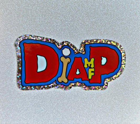 Sticker: DIAMFP COLORADO FLAG VARIANT GLITTER STICKER