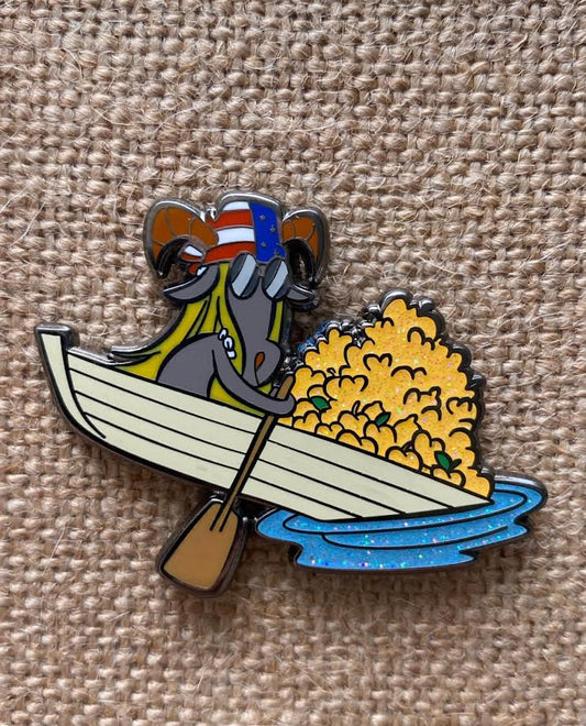 Pin: Billy Strings Inspired "Taking Peach" Pin (Billy Strings x Peach Music Festival)