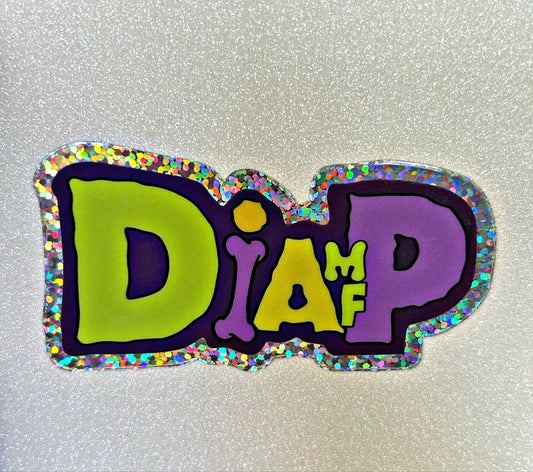 Sticker: DIAMFP TRIPitinas Variant Glitter Sticker