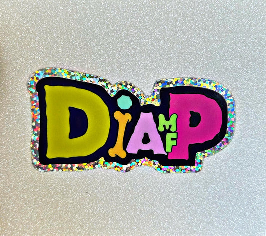 Sticker: DIAMFP Midnight Snack Variant Glitter Sticker